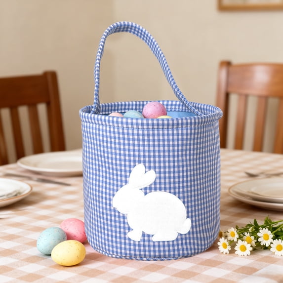 Clearance! YZEGDCH Easter Basket Easter Egg Buckets Easter Decorations for Party Favors, Gift Wrapping, Easter Basket Container