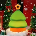 thumbnail image 1 of Soft Christmas Tree Night Light with RGB Modes Dimmable Nursery Nightlight Hangable Cute Christmas Lamp Novelty Silicone Touch Bedside Lamp for Bedroom Dorm Decor, 1 of 10