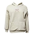 thumbnail image 1 of Clothing 2025 Yajing Oversized Hoodies for Women Hoodies for Women Embroidered Bow Hoodie for Women Trendy Preppy Sweatshirts Aesthetic Cute A Puff Hoodie Casual Sweater Xxl Pink, 1 of 7