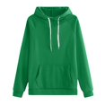 thumbnail image 1 of Clothing 2025 Yajing Pullover Hoodies Hoodies for Women Women's Autumn and Winter Fashion Plus Size Hooded Sweatshirt S Green, 1 of 4