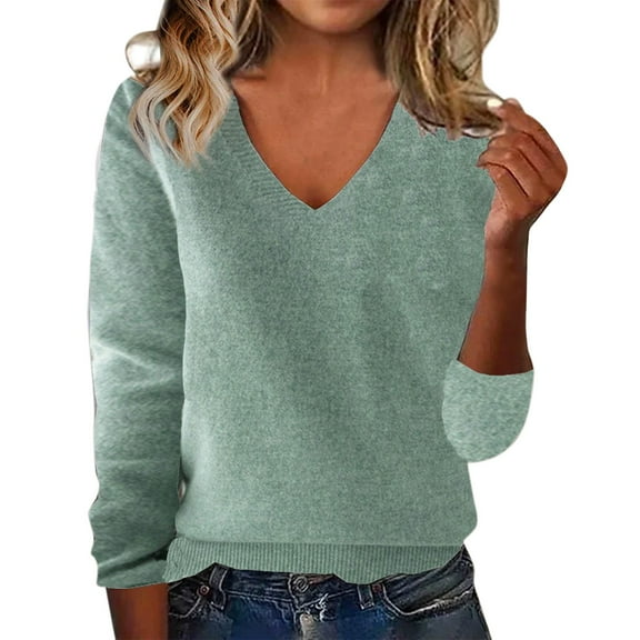 Clearance! Yajing Womens Pullover Sweaters Women's Pullover Sweaters Ladies Sweater Spring and Autumn One Word Shoulder Exposed Shoulder Hood Jacket Sweater Xxl Green
