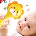 thumbnail image 1 of Clearance!Yellow Baby Musical Hand Rattle Toy, Cute Sun Bear Shape Shaker Rattle, Early Developmental Sensory Educational Toy for 0-3 3-6 6-12 Months Newborn Boys Girls, Perfect Baby Shower Gift, 1 of 8