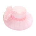 thumbnail image 1 of Clearance! Yigetop Muslim Hat Women's Church Kentucky Daily Cap Fascinator Bridal Tea Party Wedding Hat Pink, One Size, 1 of 2