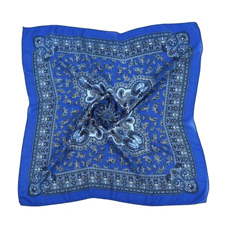 Clearance! Yigetop Silk Scarf Women Lady Muslim Cashew Printing Scarf Vintage Bandanas Hair Scarfs for islam Women Neckerchief Wrap Shawl Travel Neck Wrap Head Scarf for Women's Hair D One Size