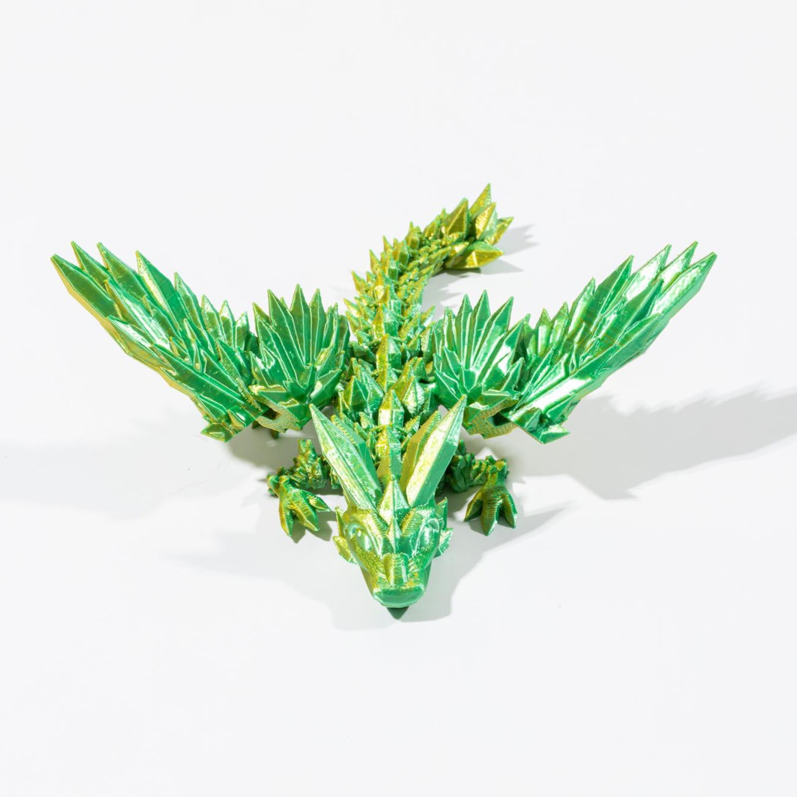 Clearance! Yiteos Desktop Ornament, 3D Printed Dragon with Wing and Dragon Egg Inside Office