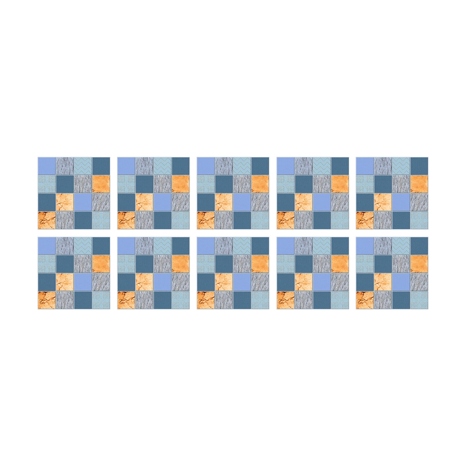 Clearance! Yiteos Wall Stickers, Simulation Tile Stickers Self Adhesive