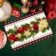 Clearance!Ymkly Christmas Decorations,Waterclor Green Buffalo Plaid