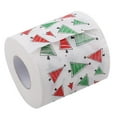 Clearance!Ymkly christmas decorationsChristmas pattern color toilet