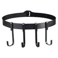 thumbnail image 1 of Clearance! Ynlkorvg Hook up Hunting Tree Hook Black Stand on Trees Tree Stand with 4 Pieces of Metal Hooks Tree Stand Accessories for Hanging Hunting Equipment From Trees Tools Black, 1 of 8