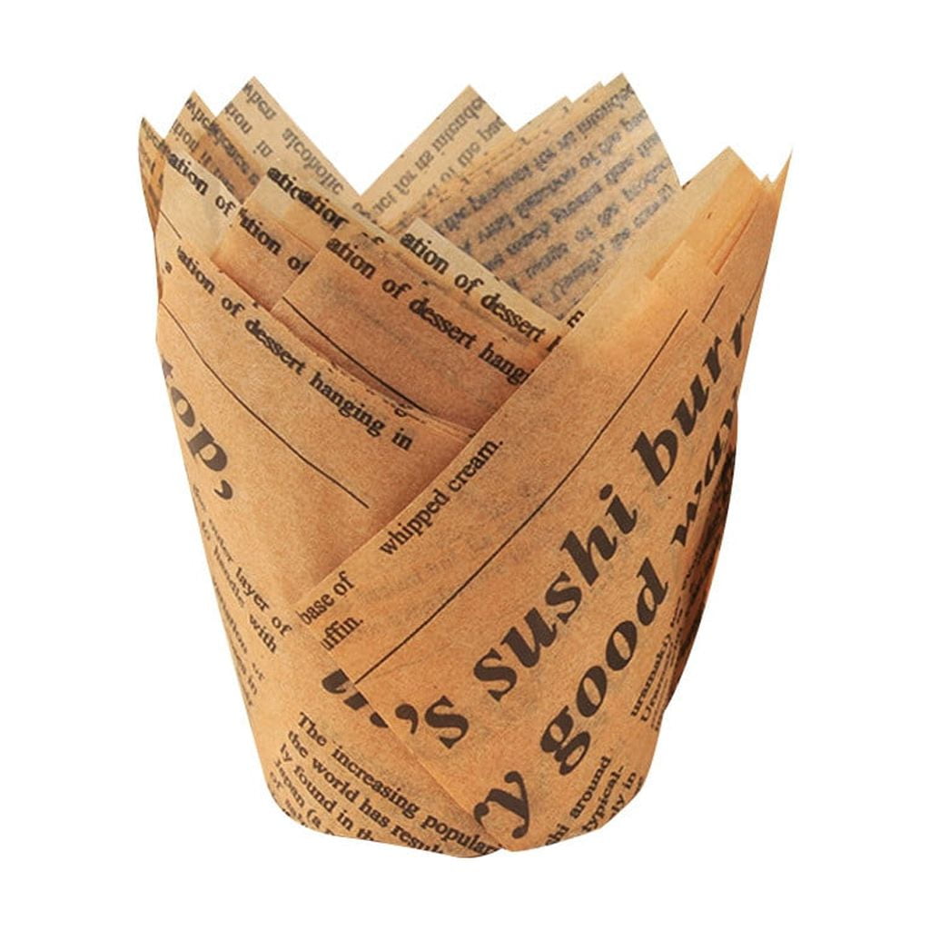Clearance! Yoaney Cupcake Liners Cup Paper Tuli Baking Wrappe Case Cake