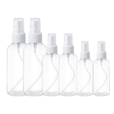 Clearance! Yoaney Spray Bottles, Bottle Spray Transparent Small Bottle 30/50/100Ml Empty Spray Plastic 6Pcs Kitchen，Dining Bar, 2X30Ml Spray Bottle 2X50Ml Spray Bottle 2X100Ml Spray Bottle