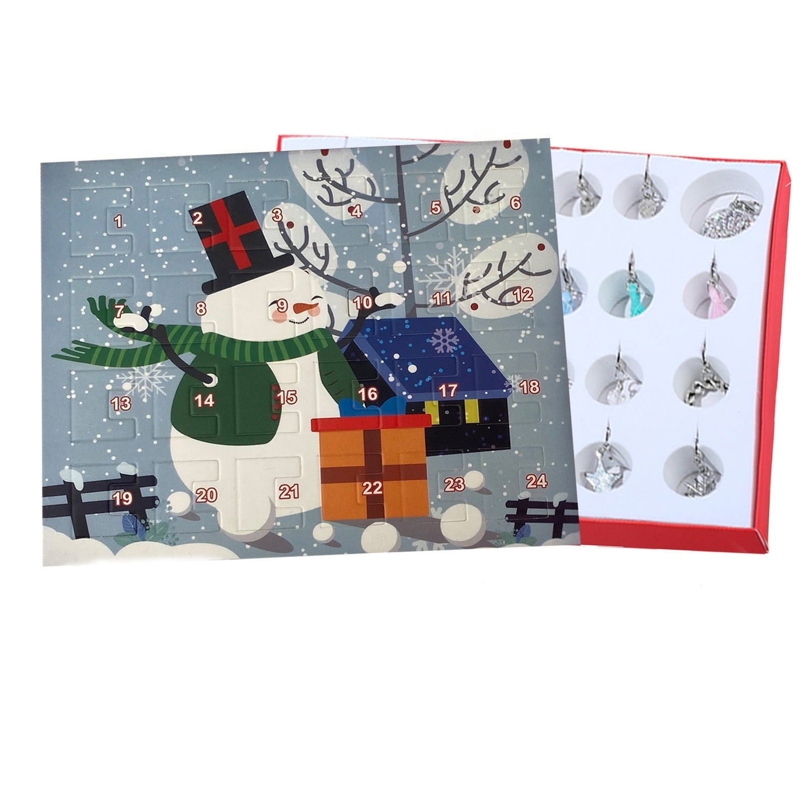Clearance! Christmas Countdown Calendar 2024 Countdown Themed