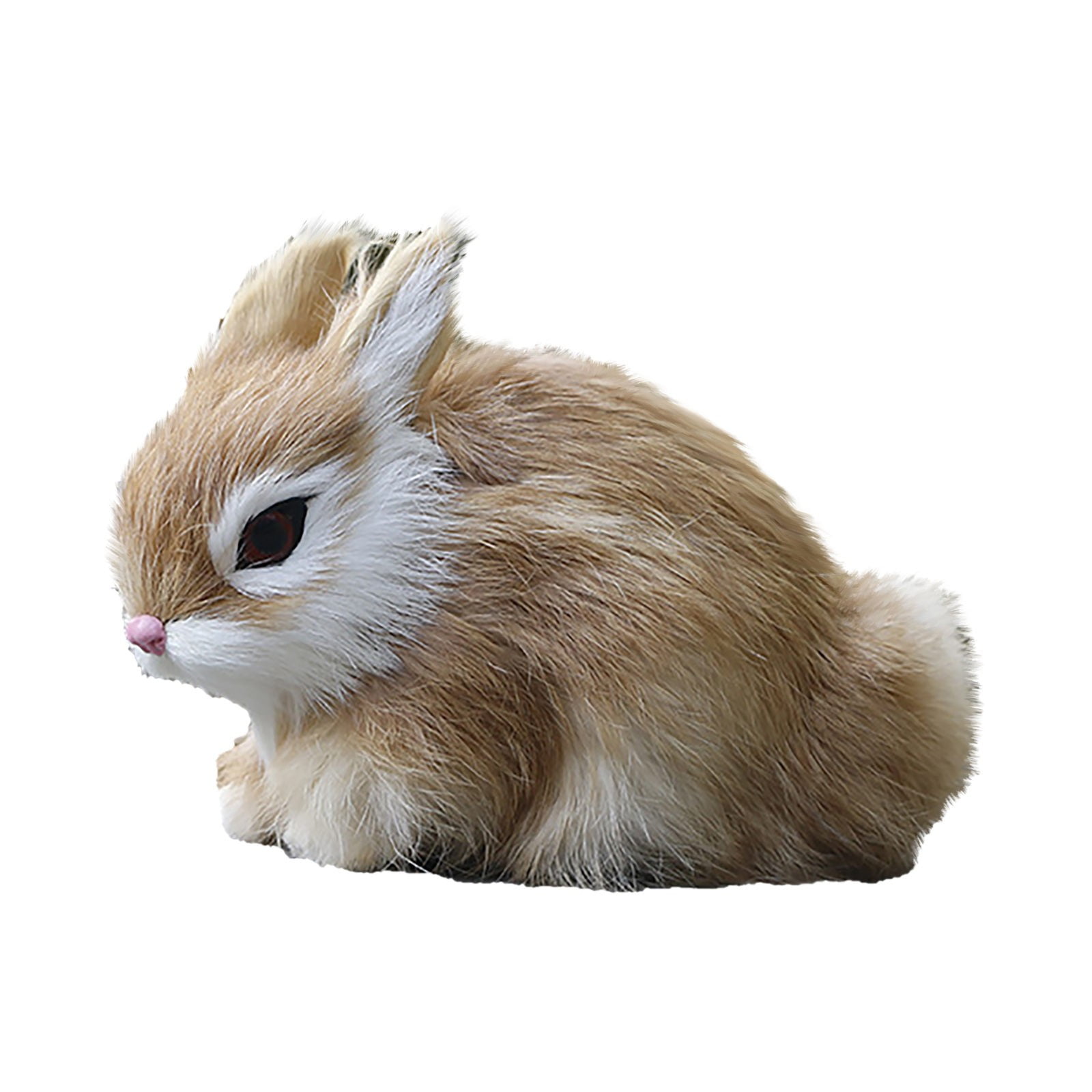 Clearance！ Desktop Ornament Simulated Rabbit Small Crouching