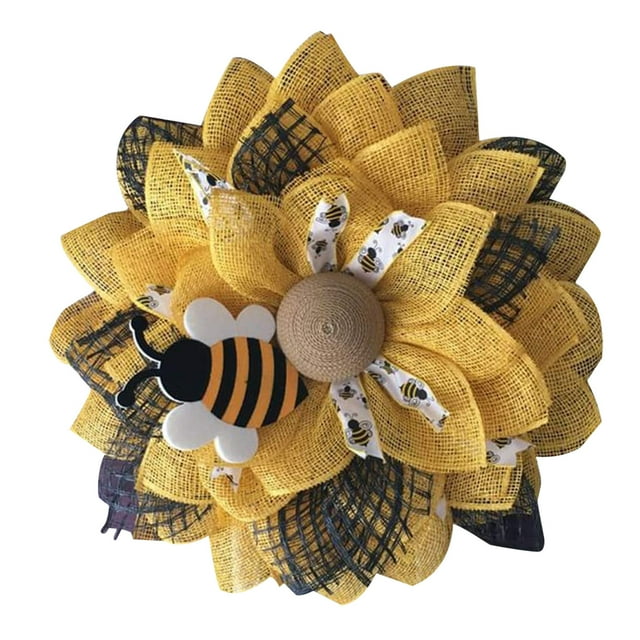 Clearance！ Wall stickers Sunflower Bee Wall Sticker PVC Self
