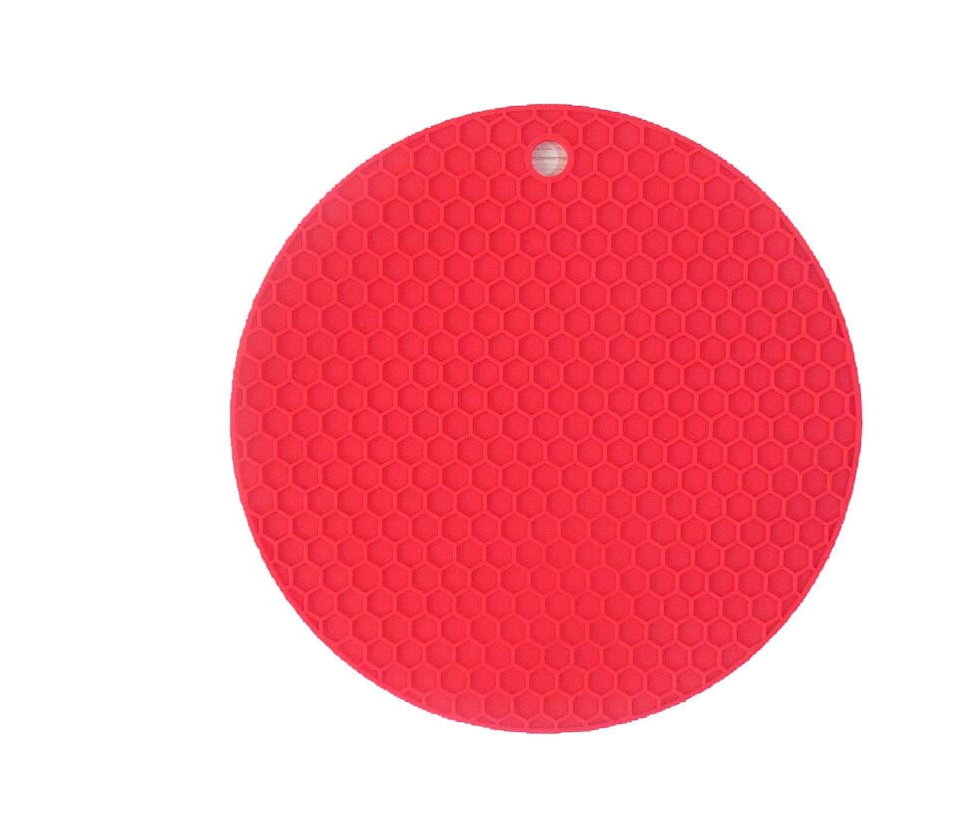 Clearance Yuoaen Placemat, Silicone Rubber Pad for Heat Insulation Mat