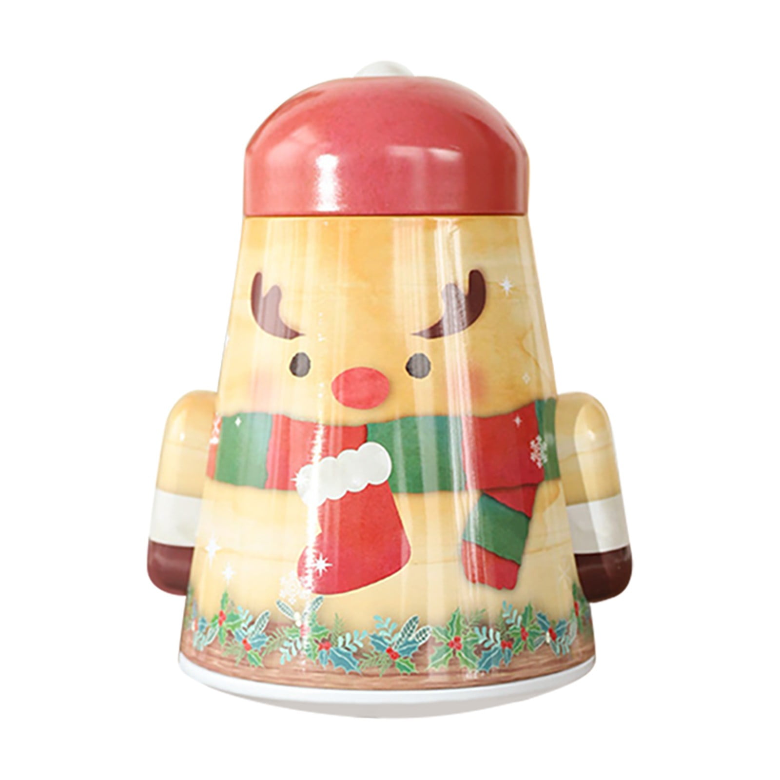 Clearance!ZBBMUYHGSA 1X Cookie Box,Desktop Ornament Christmas