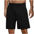 thumbnail image 1 of ZVNAΖH Men's Pajama Bottoms Summer Soft Lightweight Elastic Waist Sleep Lounge Pj Shorts, 1 of 5