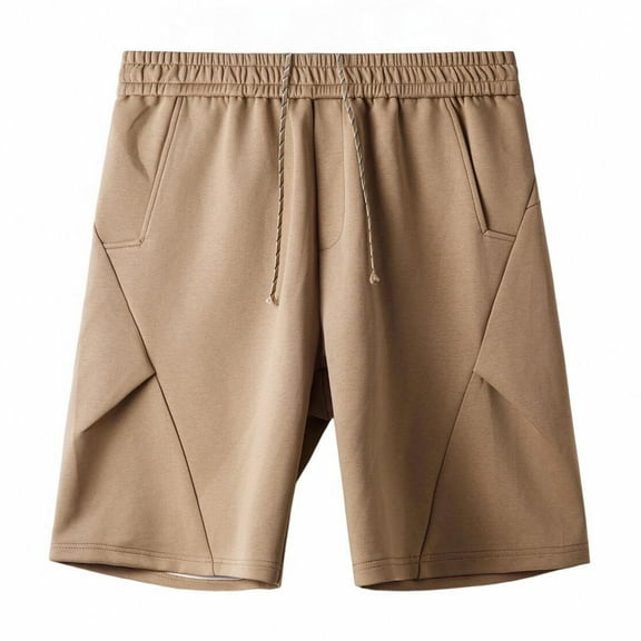 ZVNAΖH Silk Pajama Shorts for Men - Sleep Shorts, Pj Bottoms, Lounge Shorts, Boxer Shorts