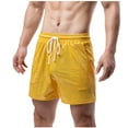 thumbnail image 1 of ZVNAΖH Silk Pajama Shorts for Men - Sleep Shorts, Pj Bottoms, Lounge Shorts, Boxer Shorts, 1 of 6