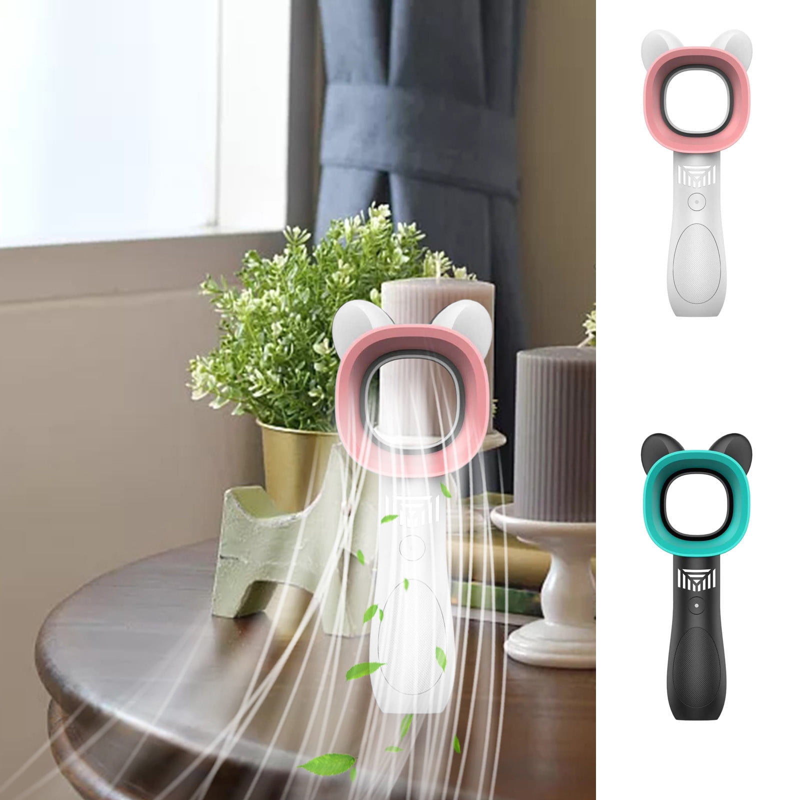 Clearance! Zainafacai Fans Portable Handheld Bladeless Fan Mini Usb Fan ...