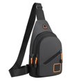 thumbnail image 1 of ! Zeceouar Waterproof Nylon Crossbody Backpack With Headphone Hole,Outdoors Hiking Backpacks Office Business Chest Bag, 1 of 6
