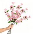 thumbnail image 1 of Clearance! Zguuel Artificial Pink Bougainvillea Flowers, 90cm Silk Bougainvillea Branches, UV Resistant Pink Flowers for Indoor Outdoor Home Garden Wedding Party Decor, 1 of 5