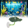 thumbnail image 1 of Clearance! Zguuel Fish Tank Decoration Artificial Aquarium Plants Resting Leaves 4 Realistic Aquarium Leaves 5.12 Inches Rest Bed Tank Sleeping Hiding For Breeding Playing Aquarium, 1 of 5