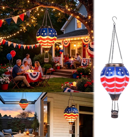 Clearance! Zguuel Hot Air Balloon Hanging Mobile, Felt Hot Air Balloon Nursery Decor, Colorful Hanging Balloon Ornament for Baby Room, Playroom, Party, Baby Shower Gift