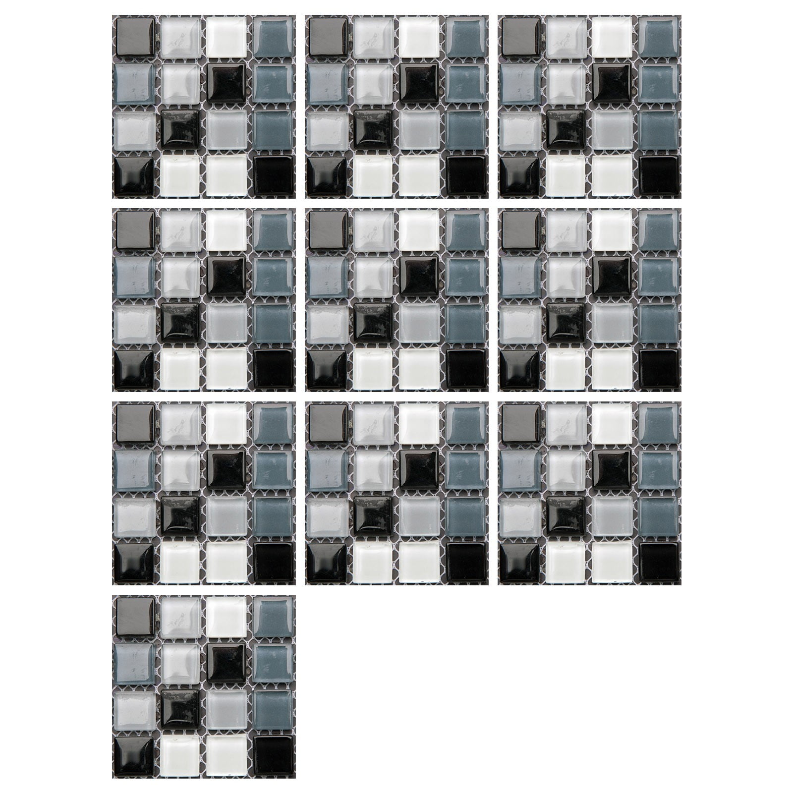 Clearance! Zuioae Tile Stickers, Mosaics Creative 3D Tile Stickers
