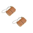 thumbnail image 1 of Clearance a notebook under $5,Super Mini Pocket Notebook Creative Cowhide Handmade Jewelry Notepad Multi Purpose Mini Leather Ledger 2PC, 1 of 9