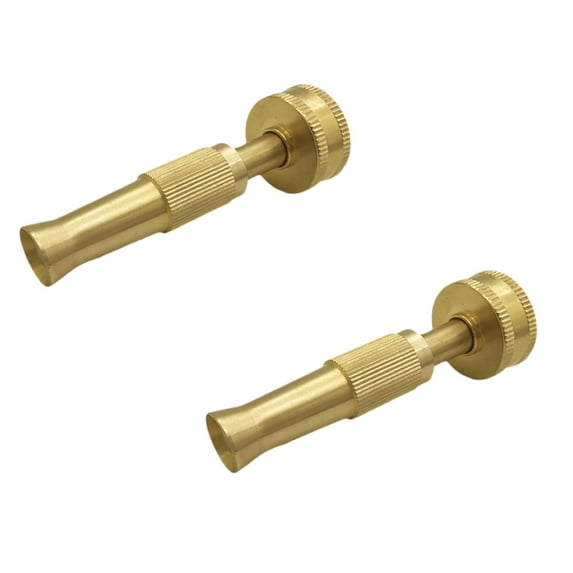 Clearance a sprinkler under $5,3 Inches Copper Garden Hose High Pressure Nozzle Hose Nozzle Twisted Water Hose Nozzle 2PC