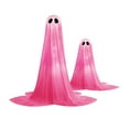 thumbnail image 1 of Clearance! akuxy Home Decor Glowing Halloween for Outdoor Yard Party Scary Garden with LED Light Pink,34cm, 1 of 6