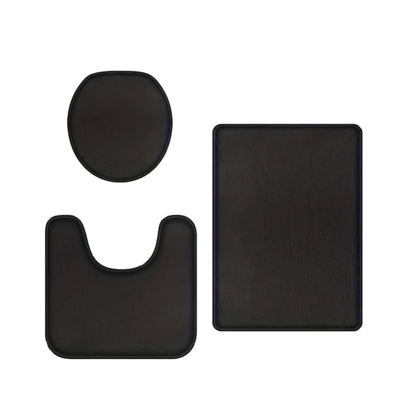 Clearance!aoksee Bath Mat, Soft Bath Mat 3 Piece With Toilet Lid Cover And Rug Combo Bath Mat 2 Piece And U-Shaped Toilet Floor Rug, Christmas Gifts