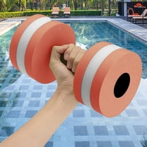 Clearance,aoksee Fitness & Yoga Equipment, 1pcs Water Aerobics Dumbbells EVA Aquatic Barbell Fitness Aqua Pool Exercise,father's day gift