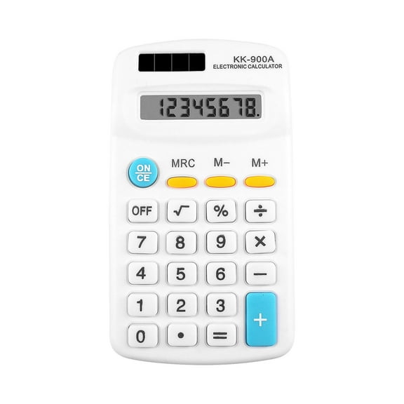 Clearance!aoksee School Supplies, Basic Standard Calculators Mini Digital Desktop Calculator With 8-Digit LCD Display, Calculator Pocket Size For Home School