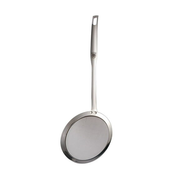 Clearance,aoksee Stainless Steel Skimmer Spoon - Kitchen Fine Mesh Food Strainer and Hot Pot Skimmer with Long Handle for Skimming, Cooking, Frying, Grease and Foam