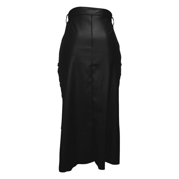 Clearance asdoklhq Womens Plus Size Dresses Clearance,Women's slit slim mid length Hip Wrap Skirt
