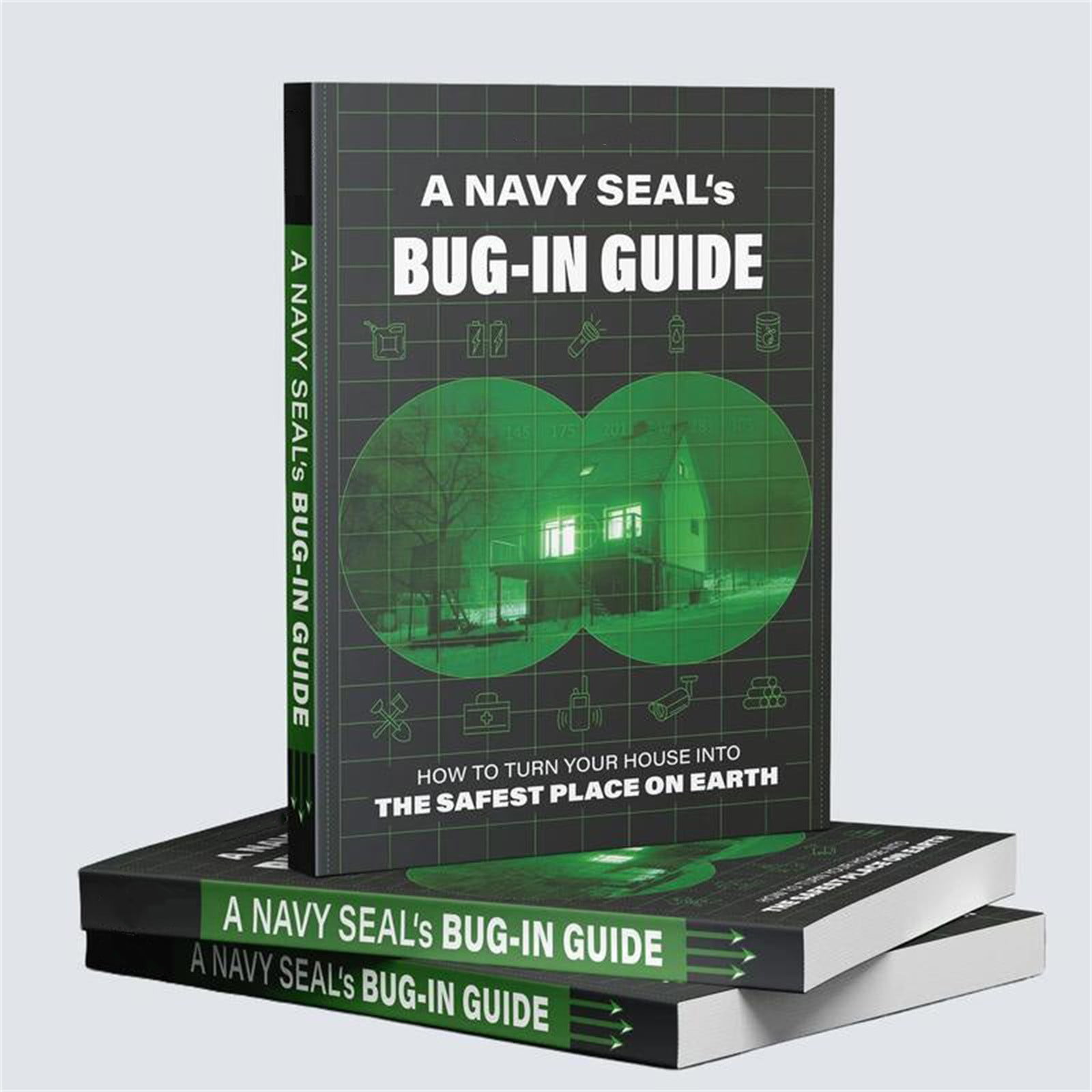 Clearance book Navy Seals Bug In Guide,Bug In Guide,Survival Books,A