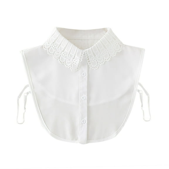 Clearance! detachable collar detachable collars for women Women's Fashion Versatile Lace Detachable Shirt Collar Promotion sales White