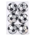 thumbnail image 1 of dongrere Christmas Sport Ball Ornaments Christmas Decoration with Hanging Loop Rugby Theme Basketball Baseball Football Tennis Christmas Tree Ornaments for Home Xmas Tree Party Decor, 1 of 4