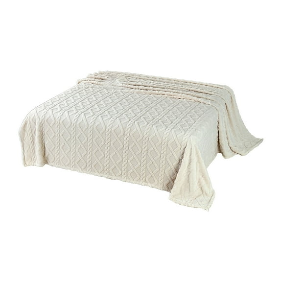 dongrere Flannel Throw Blanket,Double Sided Super Soft Bed Throw, Blanket for Adults and Kids, Flannel Blanket for Couch Sofa Bed 9 Colors Available