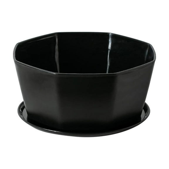 dongrere Plant Pots,Upgrade Whiskey Barrel Planters with Drainage Holes & Saucer,Plastic Decoration Flower Pots Retro Design,Planters for Outdoor Indoor Garden Home Plants