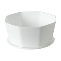 dongrere Plant Pots,Upgrade Whiskey Barrel Planters with Drainage Holes & Saucer,Plastic Decoration Flower Pots Retro Design,Planters for Outdoor Indoor Garden Home Plants