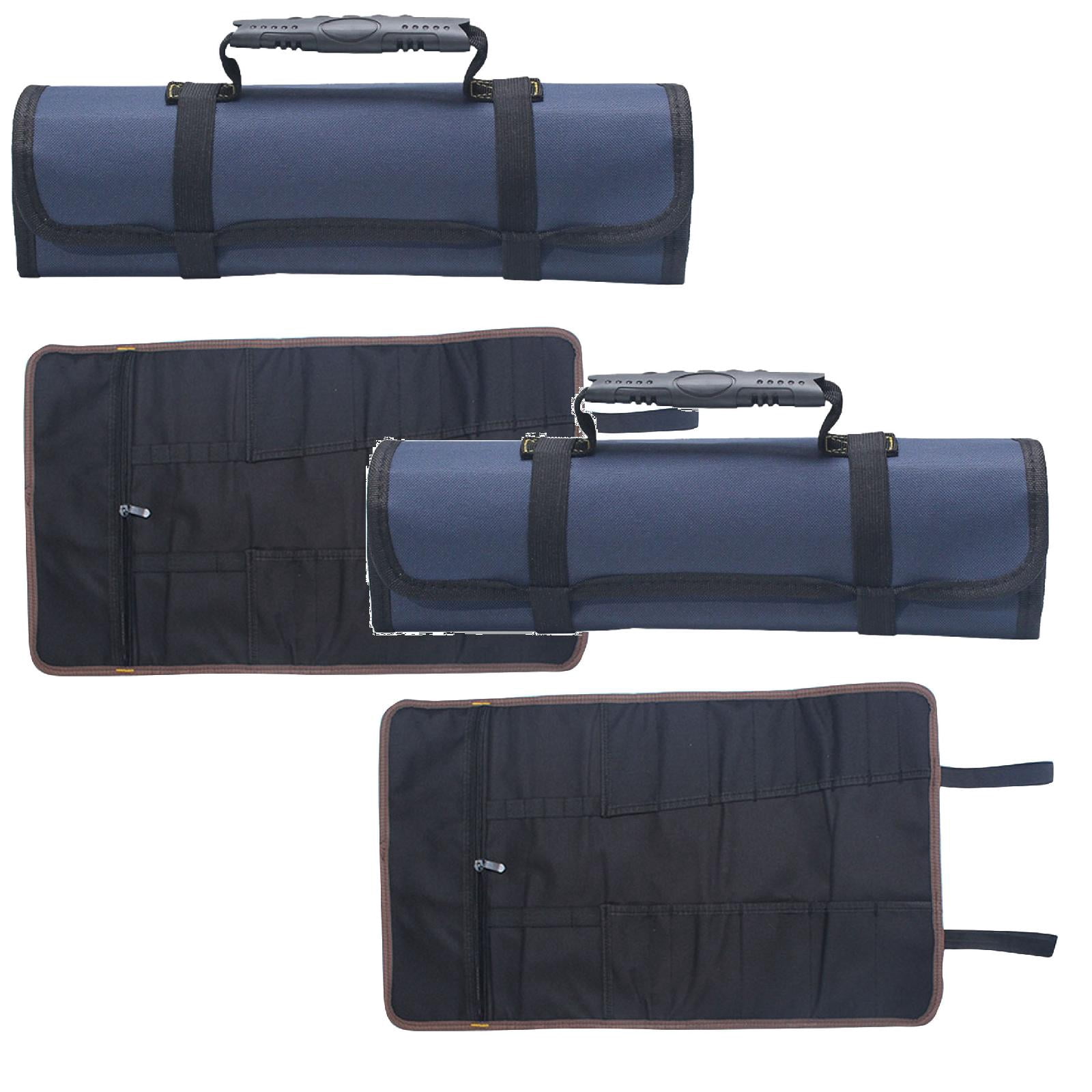 Clearance equipment package under $9,Electrical Bag Storage Bag Multifunctional Reel Thickened Wear Computer Canvas Bag Drum Tool Kit 2PC