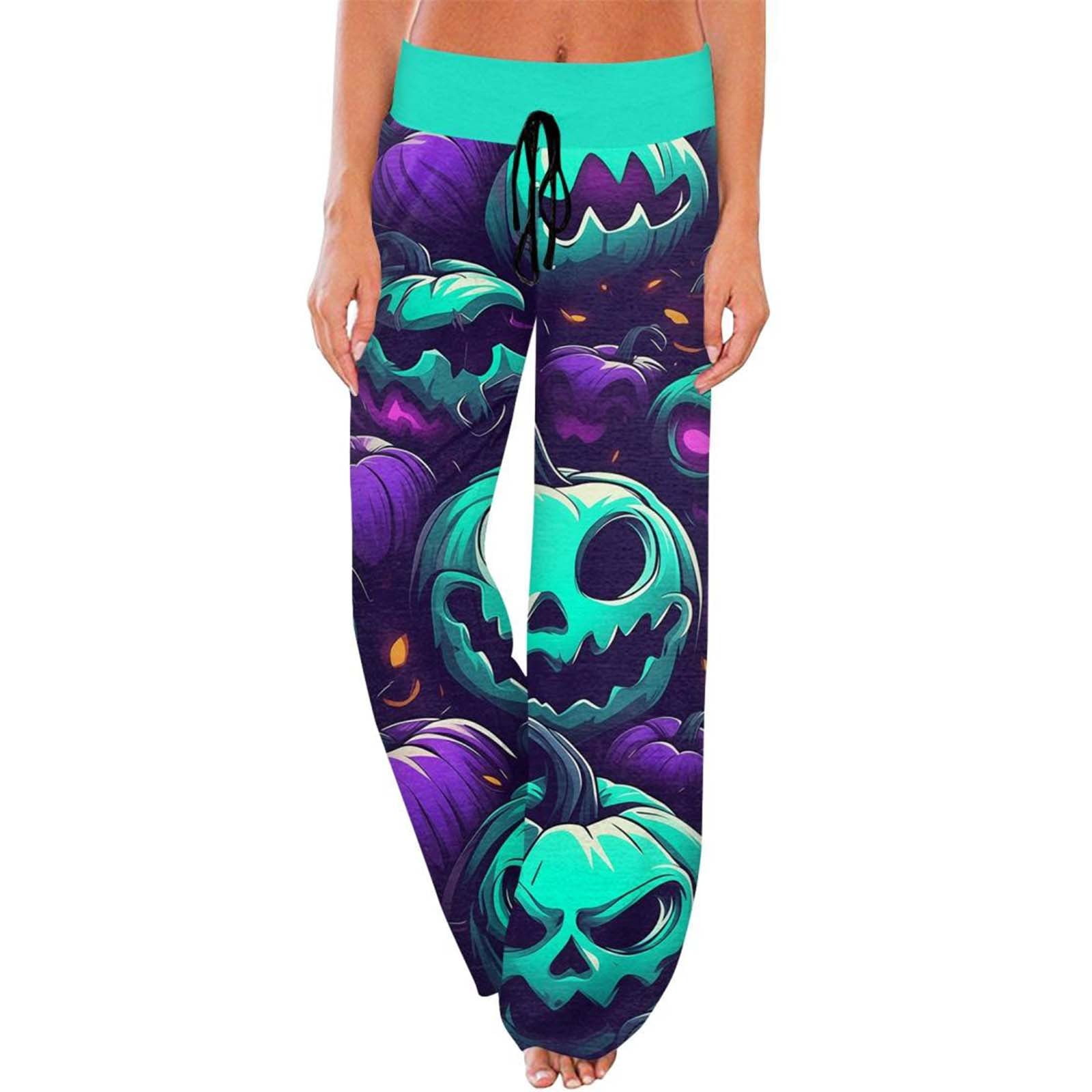 Clearance! halloween pajamas women fall pj pants Women's Halloween ...