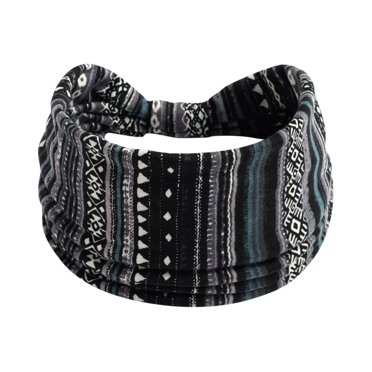 Maven Thread Women's 2" Wide Non-Slip Headband 2-Pack - Sweat-Wicking For Yoga & Workouts