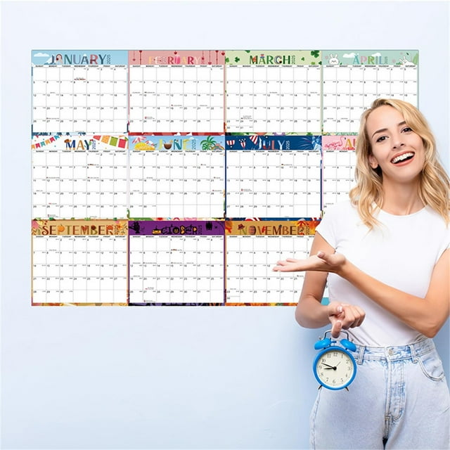 Clearance items! JGF844 20252026 Large Doublesided Erasable English