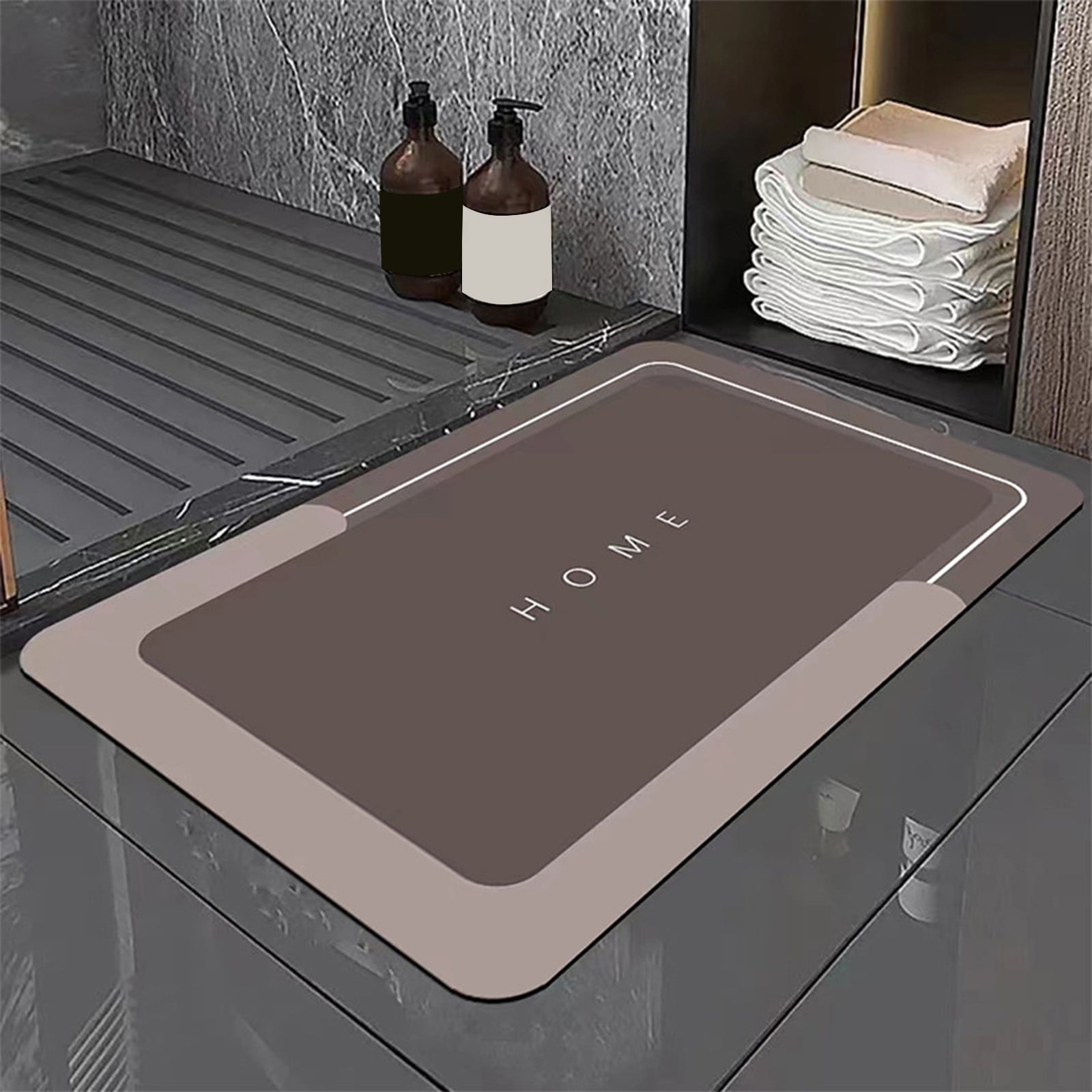 Clearance & Promo! JGF844 Bathroom Water Absorbent Floor Mats Bathroom ...