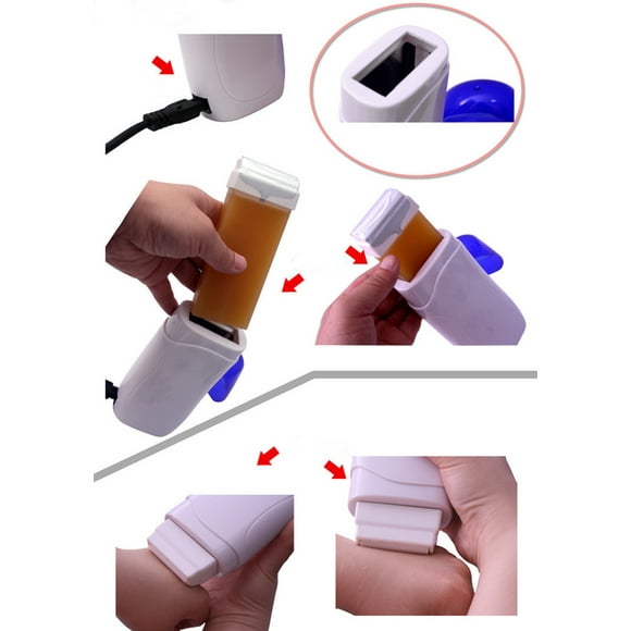 Clearance items! JGF844 Roll On Hot Depilatory Wax Cartridge Heater Waxing Hair Removal