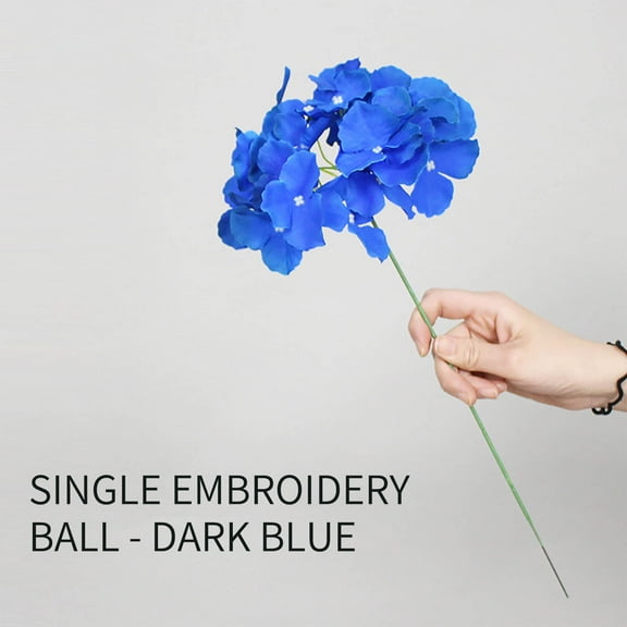 Clearance! lulshou Artificial Flowers Fake Hydrangea Silk Flowers Header Wedding Home Party Decoration Flowers